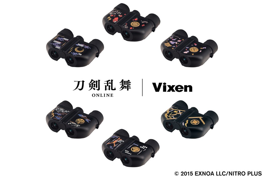 目の前の展示物の細部まで鮮明に。双眼鏡「at6 M6×18 刀剣乱舞ONLINE（全6種）」を8月3日（月）に発売