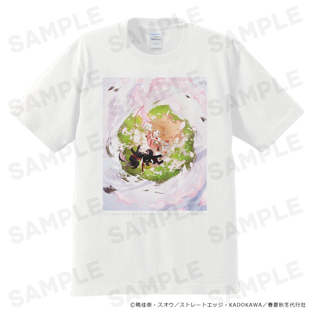 テレビアニメ『春夏秋冬代行者 春の舞』Tシャツ、キャラクターラバーマット、B2タペストリー、マグカップの受注を開始しました！