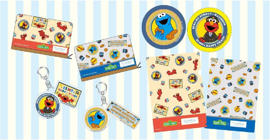 待望のセサミストリート・阪神電車コラボ商品を発売！ ここだけのオリジナルグッズを手に入れよう！