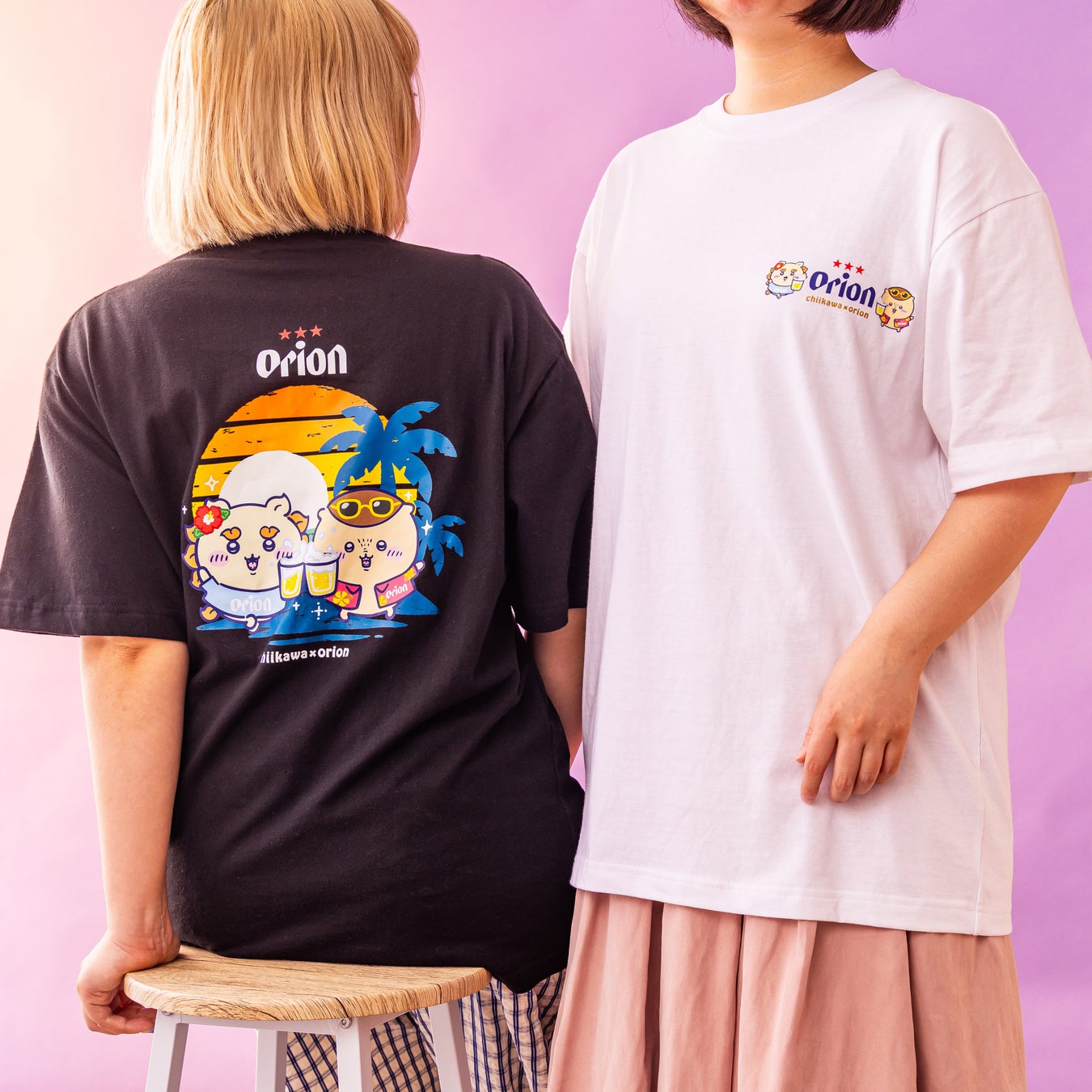 「ちいかわ」×「オリオンビール」沖縄らしさあふれるデザインTシャツを7月28日発売