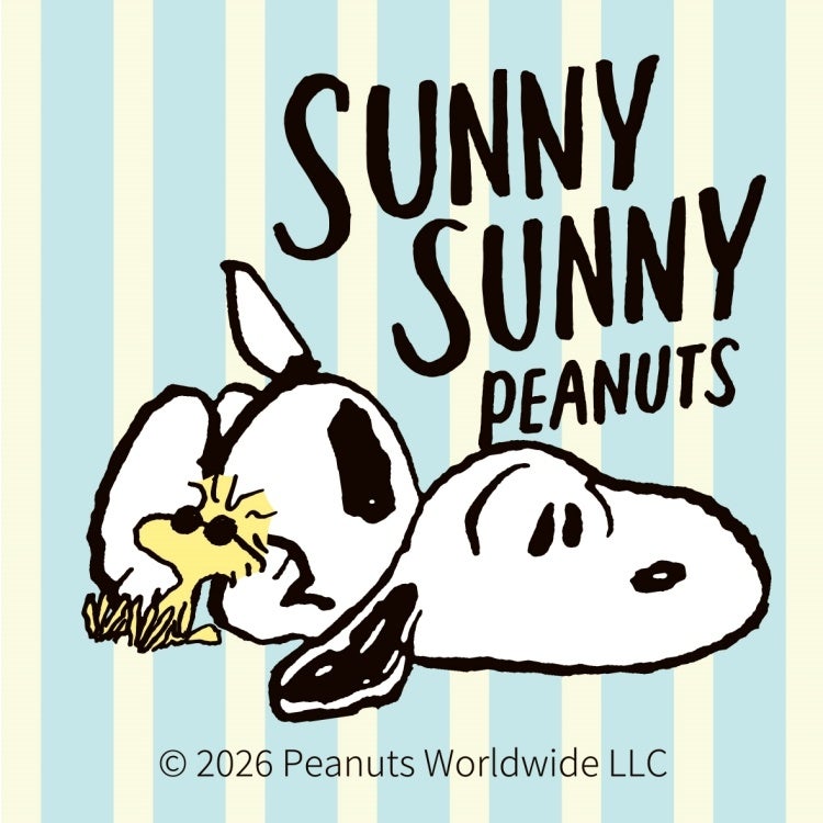 【阪急メンズ大阪】スヌーピーの仲間たちと心地よい夏を楽しむ特別なフェアを開催！「SUNNY SUNNY PEANUTS in HANKYU MEN’S OSAKA」