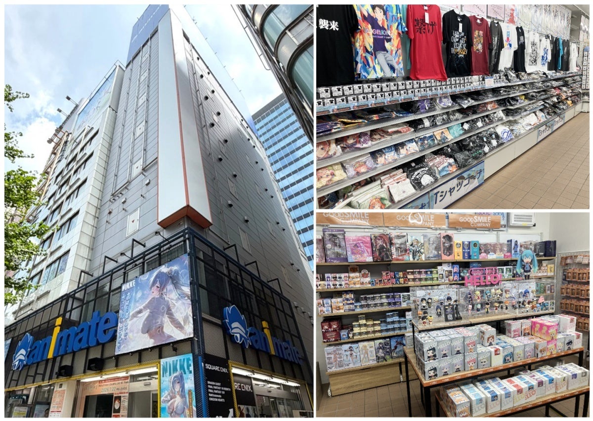 アニメイト秋葉原が、売場を拡大して8月8日にリニューアルオープン！　キャラクターグッズフロア増床のほか、新たにカプセルトイ特化フロアや期間限定催事フロアの展開も