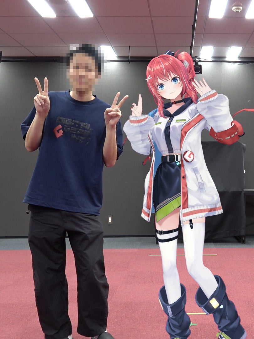 VTuberイベントで“その場で”ツーショットが完成