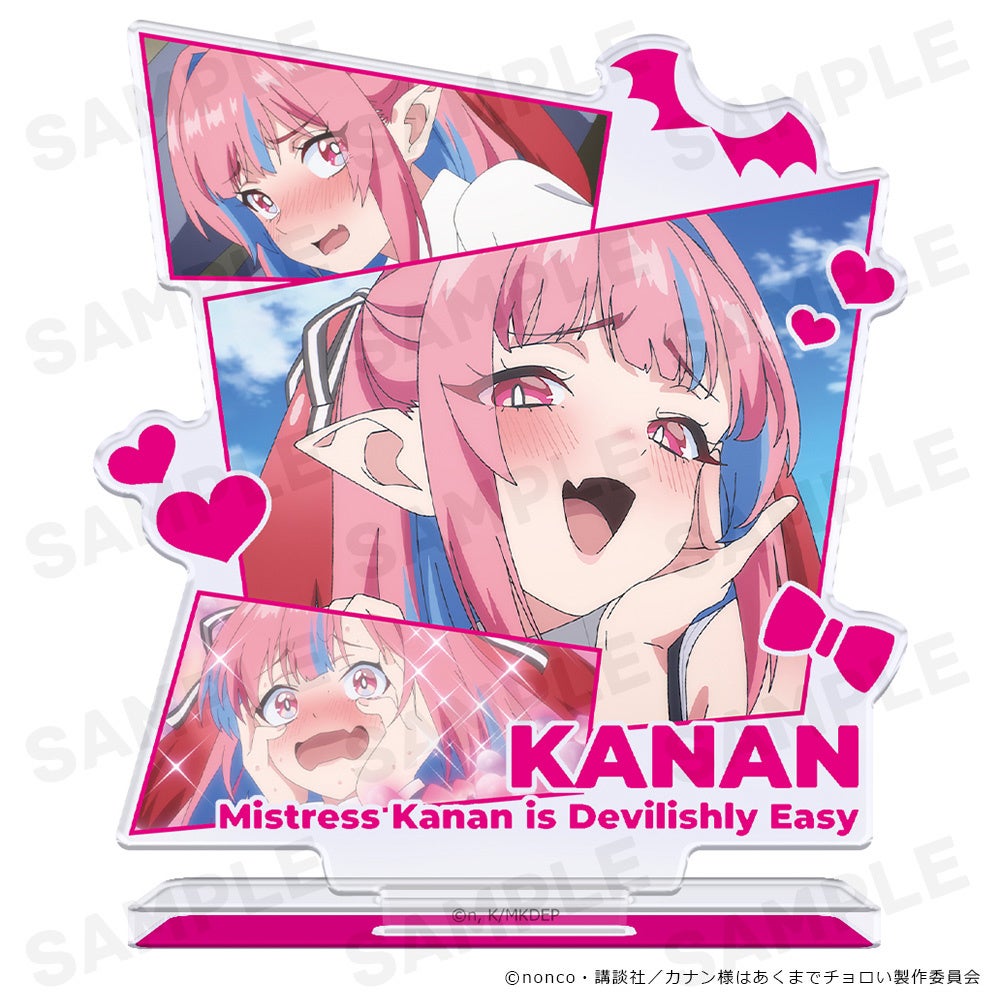 TVアニメ『カナン様はあくまでチョロい』アクリルキャラスタンド、サムネイルキラステッカーセットの受注を開始しました！