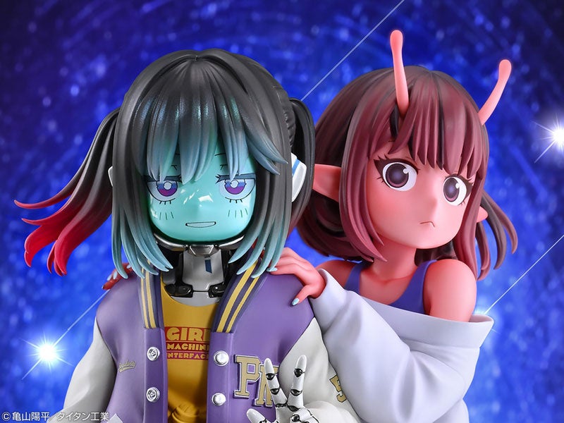 アニメ『銀河特急 ミルキー☆サブウェイ』より、「チハル＆マキナ」がノンスケールフィギュアで登場。あみあみにて予約受付中。