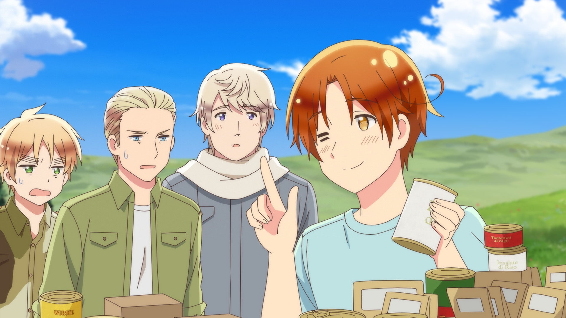 【ヘタリア生誕20周年】アニメ『ヘタリア World★Stars』新作追加エピソードが明日、8月29日（土）より配信開始！未配信エピソードの解禁も！