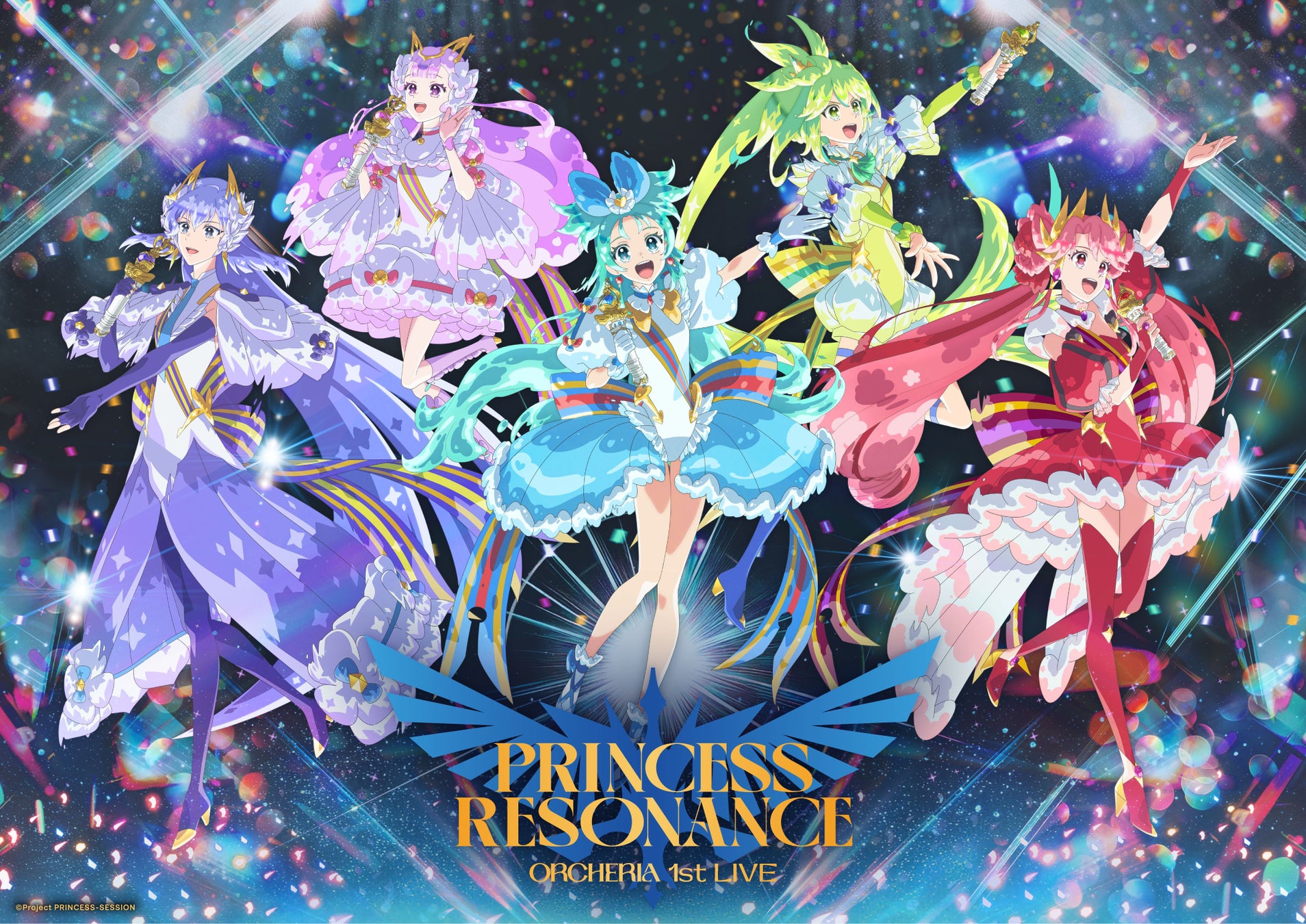 TVアニメ「プリンセッション・オーケストラ」初の単独ライブオルケリア1st LIVE「PRINCESS RESONANCE」アニマックスで11月8日（日）に独占最速放送決定！