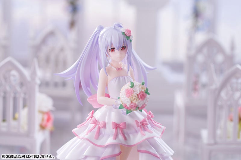 TVアニメ『プラスティック・メモリーズ』より、ヒロイン「アイラ」が、夢のようなウェディングドレス姿でフィギュア化。あみあみにて予約受付中。