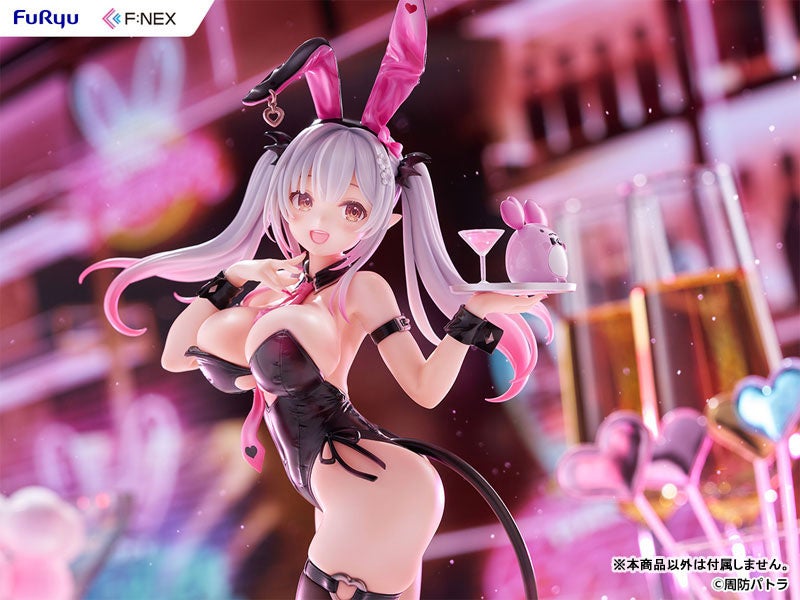 人気VTuber「周防パトラ」のフィギュアがオリジナルバニーガール姿で登場。あみあみにて予約受付中。