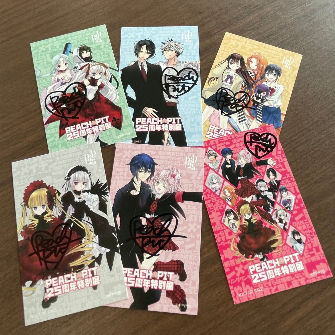 名古屋会場限定の入場特典に嬉しいサプライズ！PEACH-PIT先生の直筆サイン入りオリジナルカードも！「PEACH-PIT25周年特別展　名古屋会場」