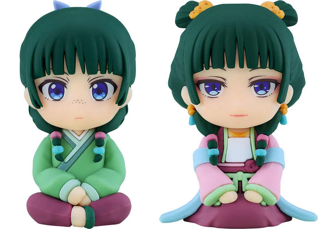 『薬屋のひとりごと』より、「猫猫」「猫猫 園遊会Ver.」の「ねんどろいどぷらす らばーますこっと」が登場。あみあみにて、それぞれ予約受付中。